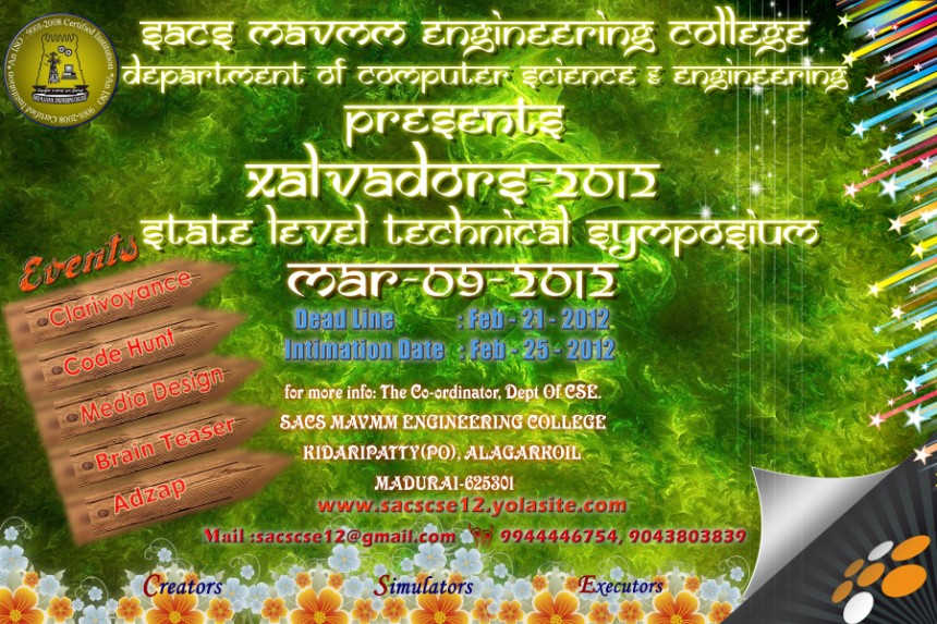 Sacs cse-12@gmail.com